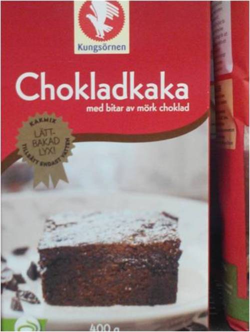 Le Chocolat suédois….ça donne vraiment envie quoi.. 