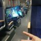 playstation dans le train
