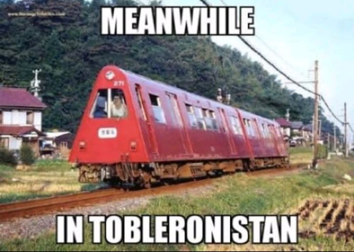train toblerone 