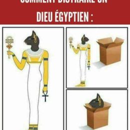 distraire un dieu egyptien