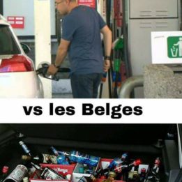 faire le plein en belgique vs en france