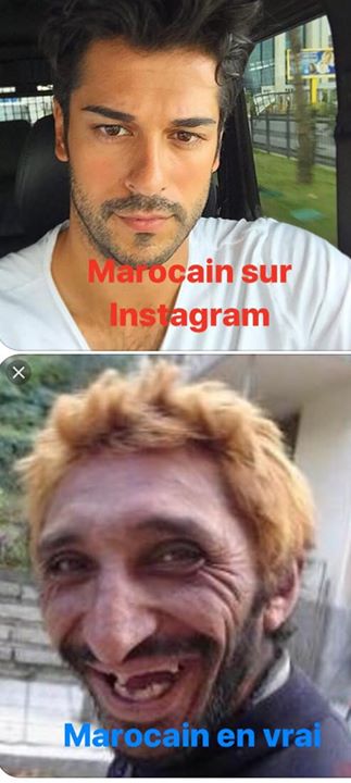 Marocain sur instagram vs en vrai 