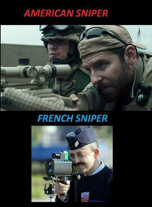 American sniper vs french sniper 