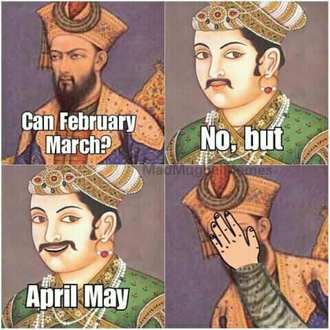 April may 