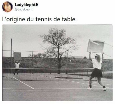Photo d'archive du tennis de table 