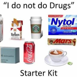 Je prends pas de drogues starter pack