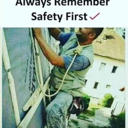 La sécurité avant tout !