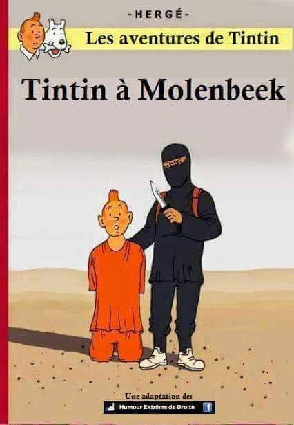 Tintin à molenbeek 