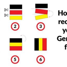 Recycler un drapeau allemand