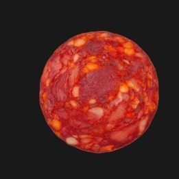Lune rouge en haute definition