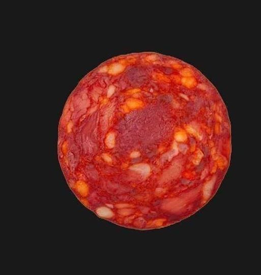 Lune rouge en haute definition 