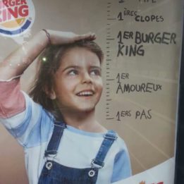 Publicité burger king