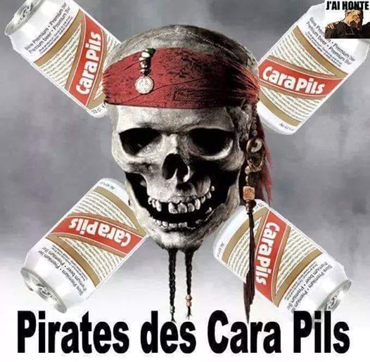 Pirates des cara pils 