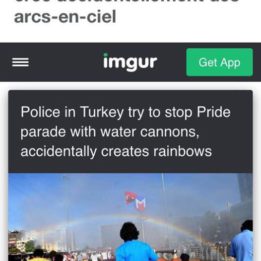 Gay pride arc en ciel