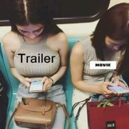 Trailer vs movie
