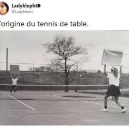 Origine du tennis de table
