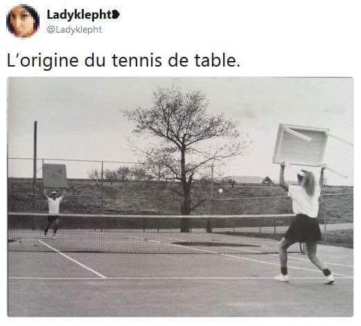 Origine du tennis de table 