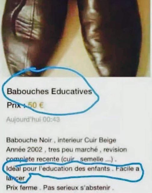 Babouches educatives 