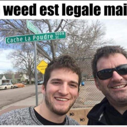 La weed est légale mais …
