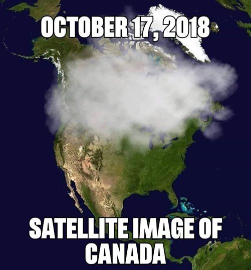 17 octobre 2018 au canada 
