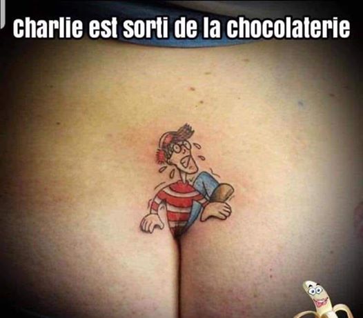 Charlie est sorti de la chocolaterie 
