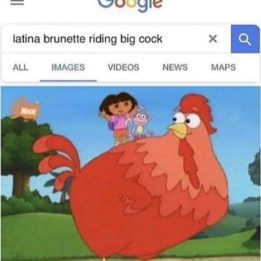 latina brunette riding big …