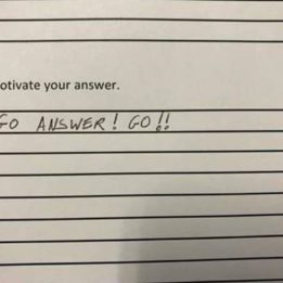 Motivate your answer