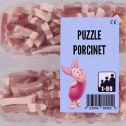 Puzzle porcinet