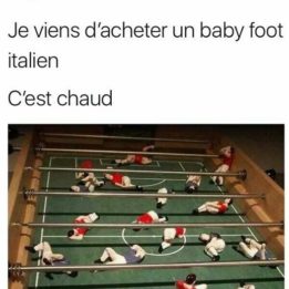 Babyfoot italien
