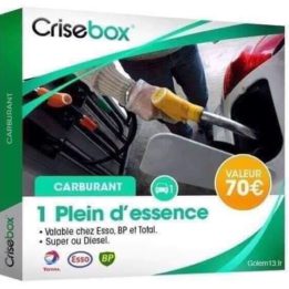Crisebox – 1 plein d'essence
