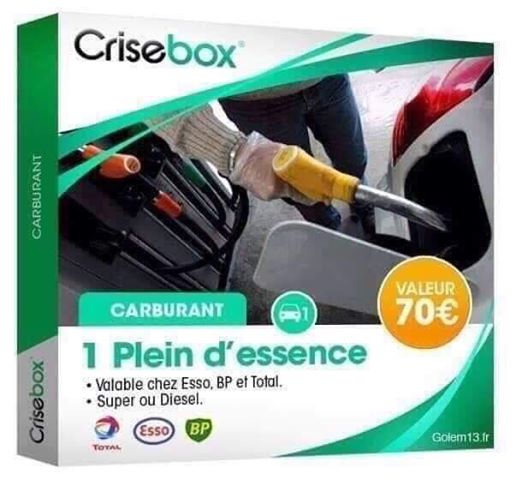 Crisebox – 1 plein d'essence 