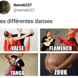 Les différentes danses