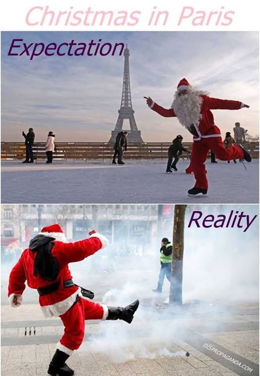 Noël à Paris: attentes vs réalité 