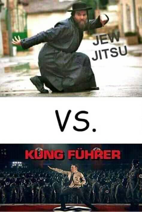 Jew jitsu vs kung führer 