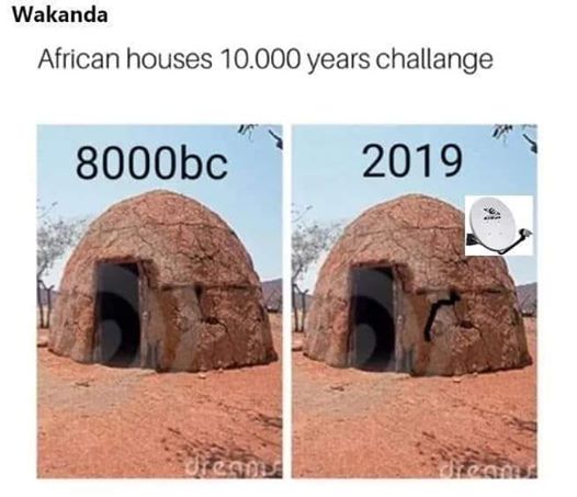 african house 10 year challenge 
