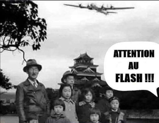 Attention au flash 