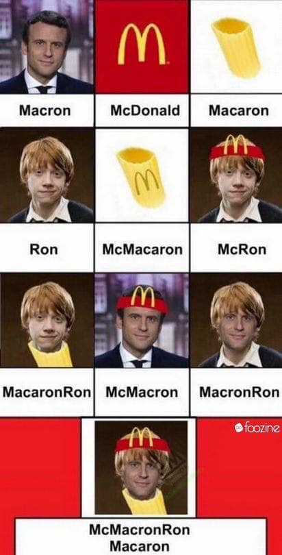 Macron Mc Donald Macaron 