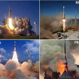 fusée usa vs russia vs india vs france