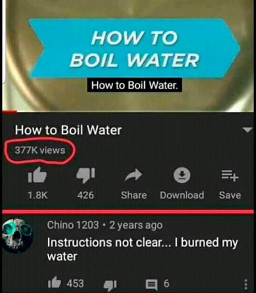Comment faire bouillir de l'eau 