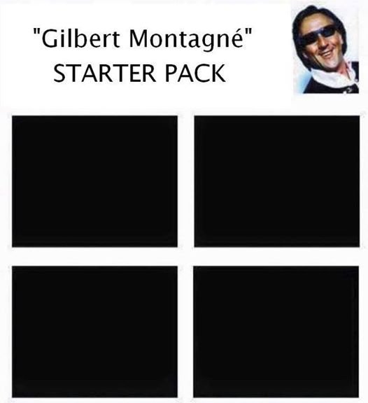 Gilbert montagné starter pack 