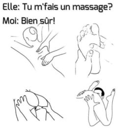 Tu me fais un massage ?