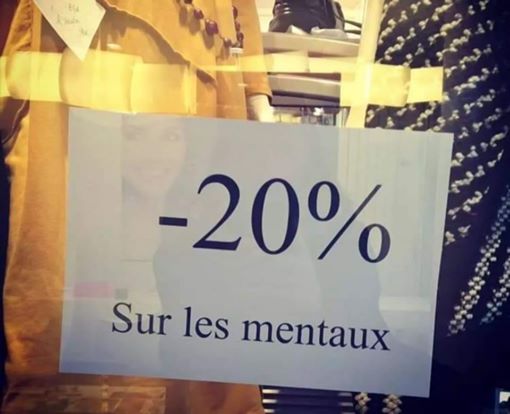 -20% sur les mentaux