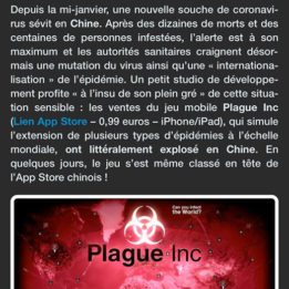 Plague Inc coronavirus
